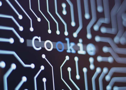 computer circuits with word data in center representing LGPD data protection regulations
