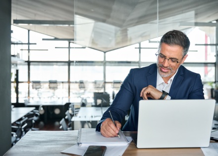 Global HR manager researching work visa in the country Georgia