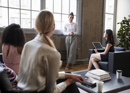 Team discussing EU regulations on worker misclassification