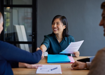 HR team meeting to discuss how to hire in Benin