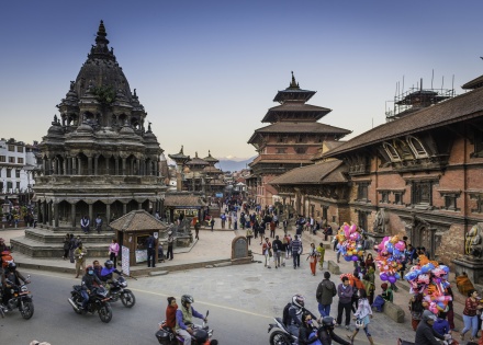 Patan Durbar Square in Lalitpur Nepal