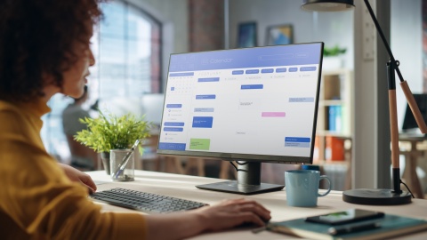 Global HR team member works on getting work visas in Greece