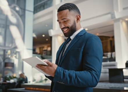 Global HR manager reading about French Guyana work visas