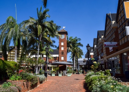 Sam Levy's Village in Borrowdale Harare Zimbabwe from the street