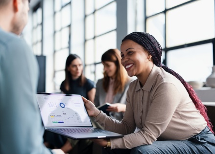 Global HR team discussing how to hire in Zambia.