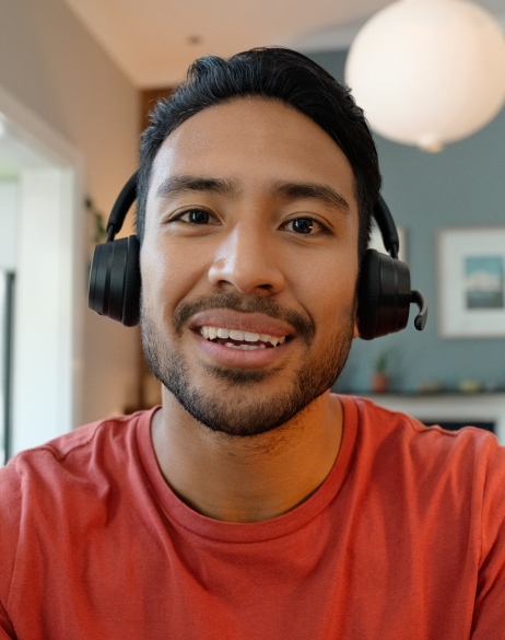 Remote worker researching H-1B visa alternatives online